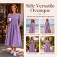 🌸 Abito donna senza maniche con stampa floreale – stile elegante, tessuto leggero e vestibilità comoda per l’estate ✈️Spedizione gratuita