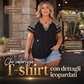 👚 T-shirt da donna casual con scollo a V e maniche corte