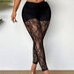 🖤✨Pantaloni da donna in pizzo di rete trasparente sexy