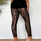🖤✨Pantaloni da donna in pizzo di rete trasparente sexy