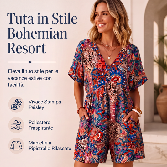 🌸 Nuovi Arrivi 👗 Tuta intera da donna per le vacanze – Taglio leggero, stile effortless e confortevole per tutti i giorni ✨