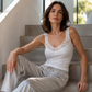 🌸 Canotta aderente in pizzo da donna taglie forti – Romantici e femminili