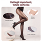 🔥 2+1 GRATIS ✨ Collant a vita alta da donna 👗 Massimo comfort, vestibilità perfetta e look elegante per le gambe