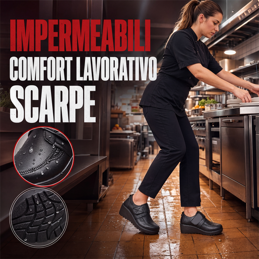 👞💧Scarpe da lavoro comode impermeabili – Aiutano a mantenere i piedi asciutti
