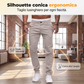 Pantaloni stretch moderni con gamba stretta