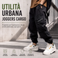 Pantaloni cargo casual da uomo con tasche multiple