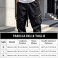 Pantaloni cargo casual da uomo con tasche multiple