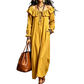 Abito lungo casual da donna con scollo a spalle scoperte