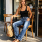 👖💕Jeans elasticizzati slim fit da donna - Vestibilità aderente, comodi e facili da indossare