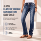 👖💕Jeans elasticizzati slim fit da donna - Vestibilità aderente, comodi e facili da indossare