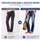 👖💕Jeans elasticizzati slim fit da donna - Vestibilità aderente, comodi e facili da indossare