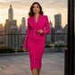 Abito blazer doppiopetto da donna