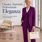 ✨ Stile professionale e sofisticato | Completo da donna a tre pezzi (giacca, gilet e pantaloni)