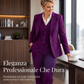 ✨ Stile professionale e sofisticato | Completo da donna a tre pezzi (giacca, gilet e pantaloni)