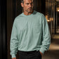 👕T-shirt da uomo a maniche lunghe dalla vestibilità ampia: crea un look elegante senza sforzo