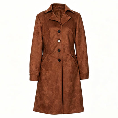 🔥Offerta imperdibile! Sconto del 50%! 💖Cappotto lungo da donna, caldo e casual