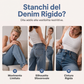 Jeans a botte elasticizzati a vita alta da donna