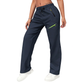 Pantaloni sportivi casual da donna con tasche con cerniera