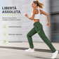 Pantaloni sportivi casual da donna con tasche con cerniera