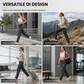 Pantaloni sportivi casual da donna con tasche con cerniera