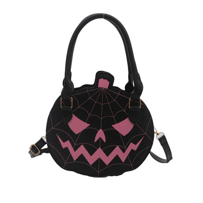🎃🧡 Graziosa borsa a mano a forma di zucca di Halloween