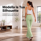 ✨🧘‍♀️Pantaloni yoga a zampa effetto lifting