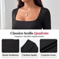 ✨Tuta casual da donna con scollo quadrato e pantaloni a gamba larga