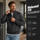 👚✨Men's Casual Warm Half-Zip Sweatshirt