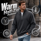 👚✨Men's Casual Warm Half-Zip Sweatshirt
