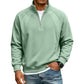 👚✨Men's Casual Warm Half-Zip Sweatshirt