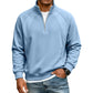 👚✨Men's Casual Warm Half-Zip Sweatshirt