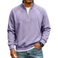 👚✨Men's Casual Warm Half-Zip Sweatshirt