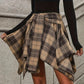 👗Gonna plissettata a quadri a vita alta da donna: elegante, femminile e valorizzante