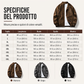 🧥Giubbotto bomber da uomo retrò con colletto alto: stile classico, comodo e sempre di moda