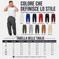 👖 Pantaloni cargo jogger larghi da uomo con coulisse