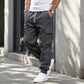 👖 Pantaloni cargo jogger larghi da uomo con coulisse
