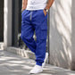 👖 Pantaloni cargo jogger larghi da uomo con coulisse