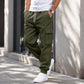 👖 Pantaloni cargo jogger larghi da uomo con coulisse