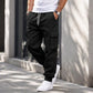 👖 Pantaloni cargo jogger larghi da uomo con coulisse