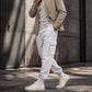 👖 Pantaloni cargo jogger larghi da uomo con coulisse