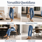 🔥SCONTO DEL 50%! 👖Jeans strappati casual a gamba dritta da donna
