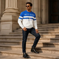 ⏰ Ultimo Giorno di Saldi – SCONTO 50% ✨Felpa da uomo con stampa Milano Italia