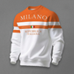 ⏰ Ultimo Giorno di Saldi – SCONTO 50% ✨Felpa da uomo con stampa Milano Italia