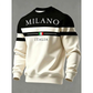 ⏰ Ultimo Giorno di Saldi – SCONTO 50% ✨Felpa da uomo con stampa Milano Italia