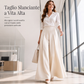 💖 Pantaloni a gamba larga e vita alta da donna: linee fluide e stile raffinato per ogni occasione