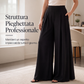 💖 Pantaloni a gamba larga e vita alta da donna: linee fluide e stile raffinato per ogni occasione