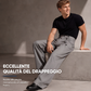 👖Pantaloni drappeggiati a vita alta doppiopetto chic da uomo