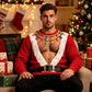 😂🎅Felpa da uomo divertente per Natale con stampa 3D effetto muscoli