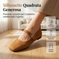 🎀  Ballerine comode in PU effetto scamosciato con cinturino