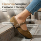 🎀  Ballerine comode in PU effetto scamosciato con cinturino